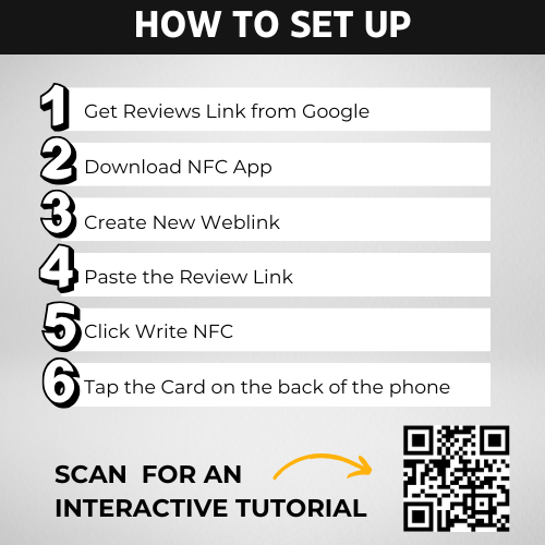 NFC Check Holder for restaurants, coffee shops...