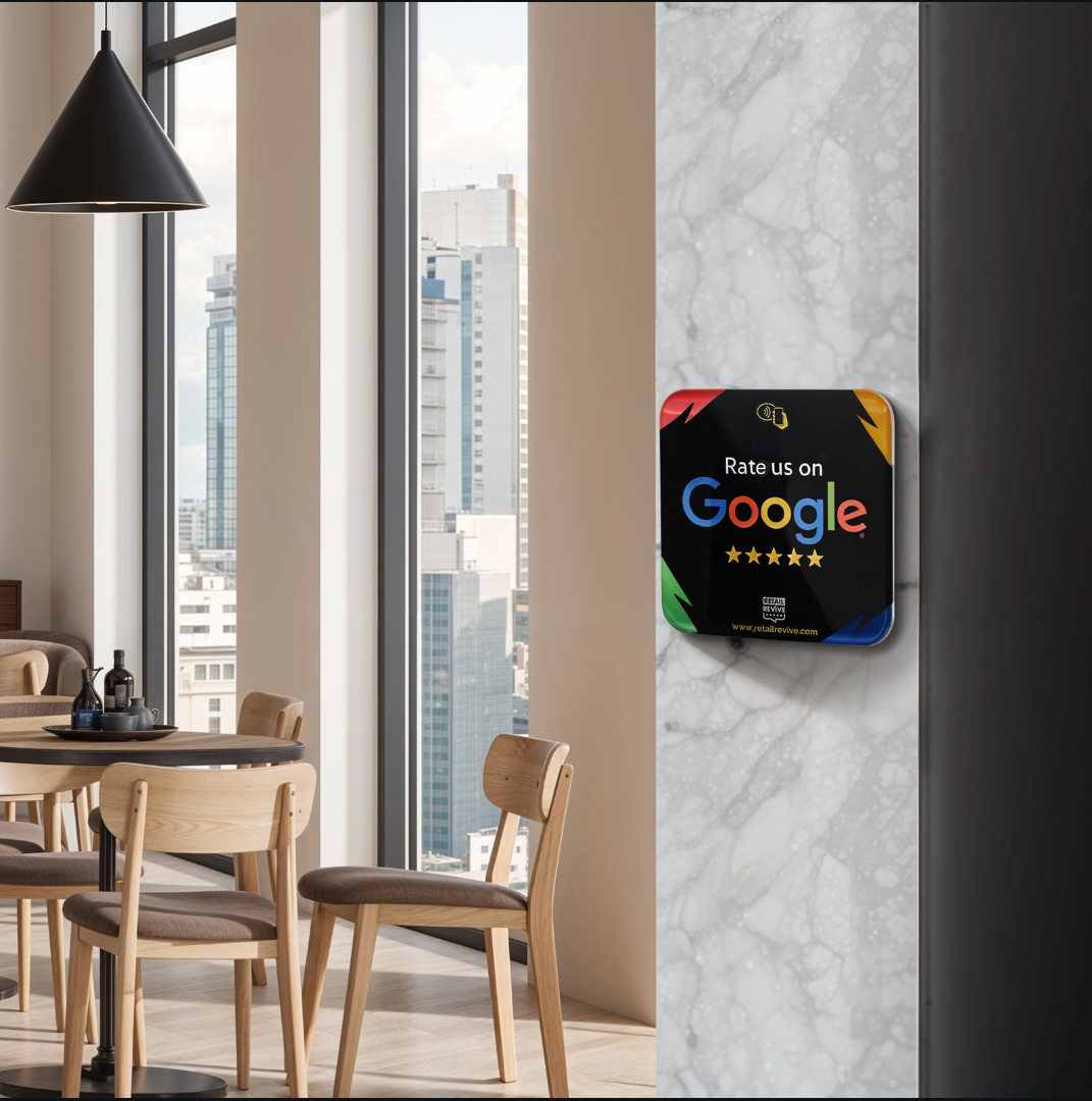 NFC Plaques for Restaurants, Food Trucks, Services...